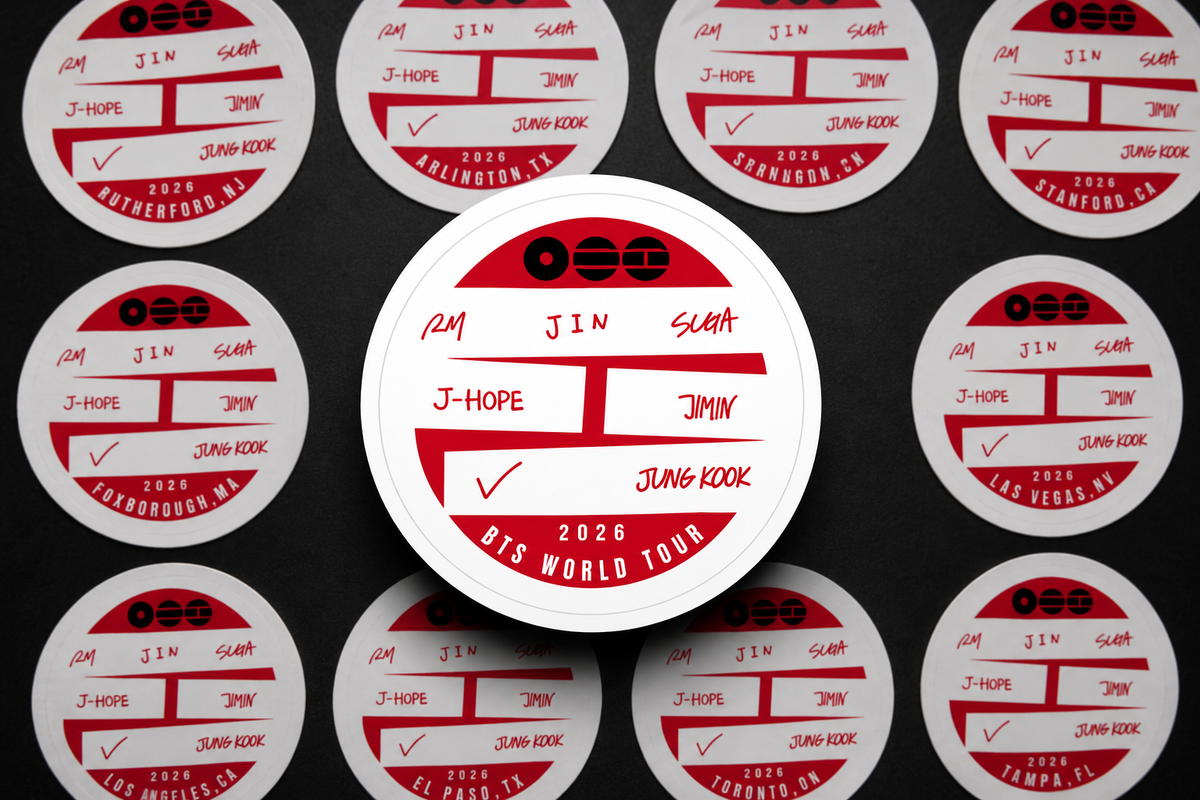 Arirang Concert City Sticker